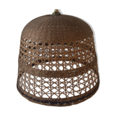 Vintage wicker suspension