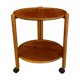 Danish midcentury foldable service trolley 60s