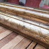 Mirror Louis Philippe flowered 75 x 109 cm