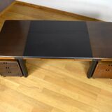 Huge Executive Desk Faram Italy Vintage Edition 1980