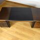 Énorme Bureau de Direction Édition Faram Italy Vintage 1980