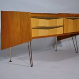 Italian Cherrywood Lowboard from the 1950s