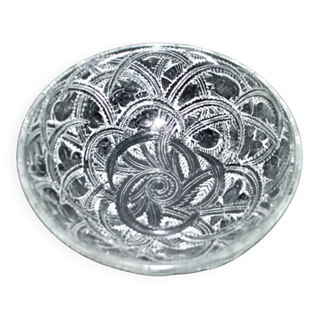 René Lalique art deco bowl with a frieze of birds, Pinsons model, 1933 – crack