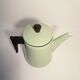 Coffee maker Mint green enamel