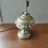 Antique brass lamp base