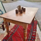 Vintage farmhouse table pich pine