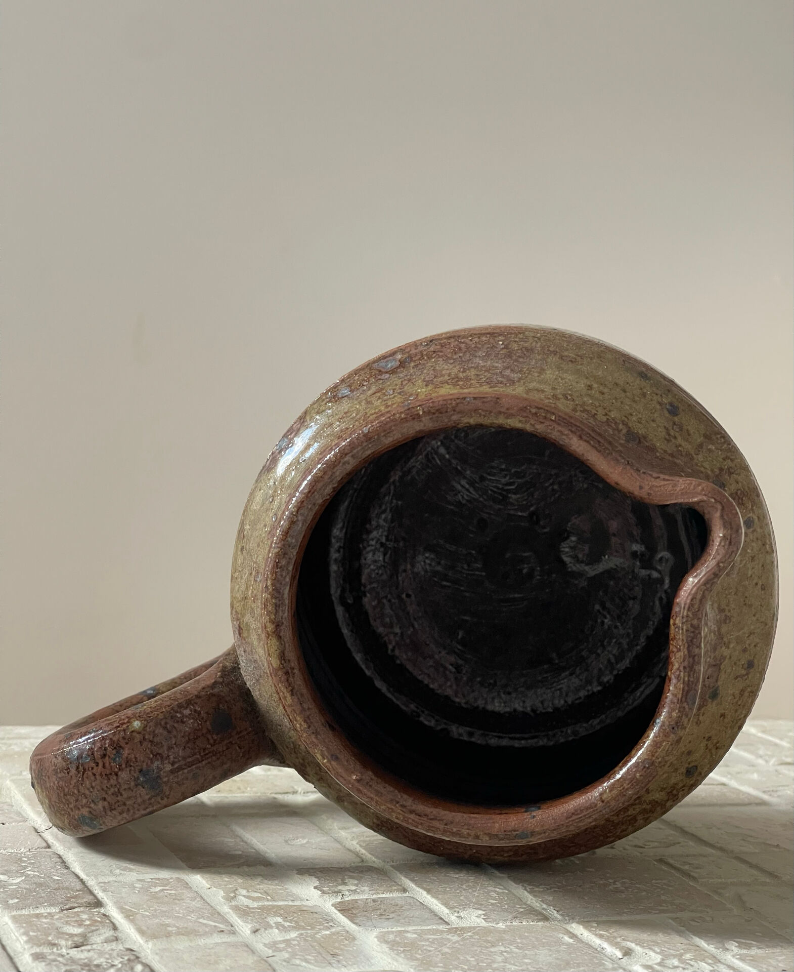 Pyrite stone jug 1970