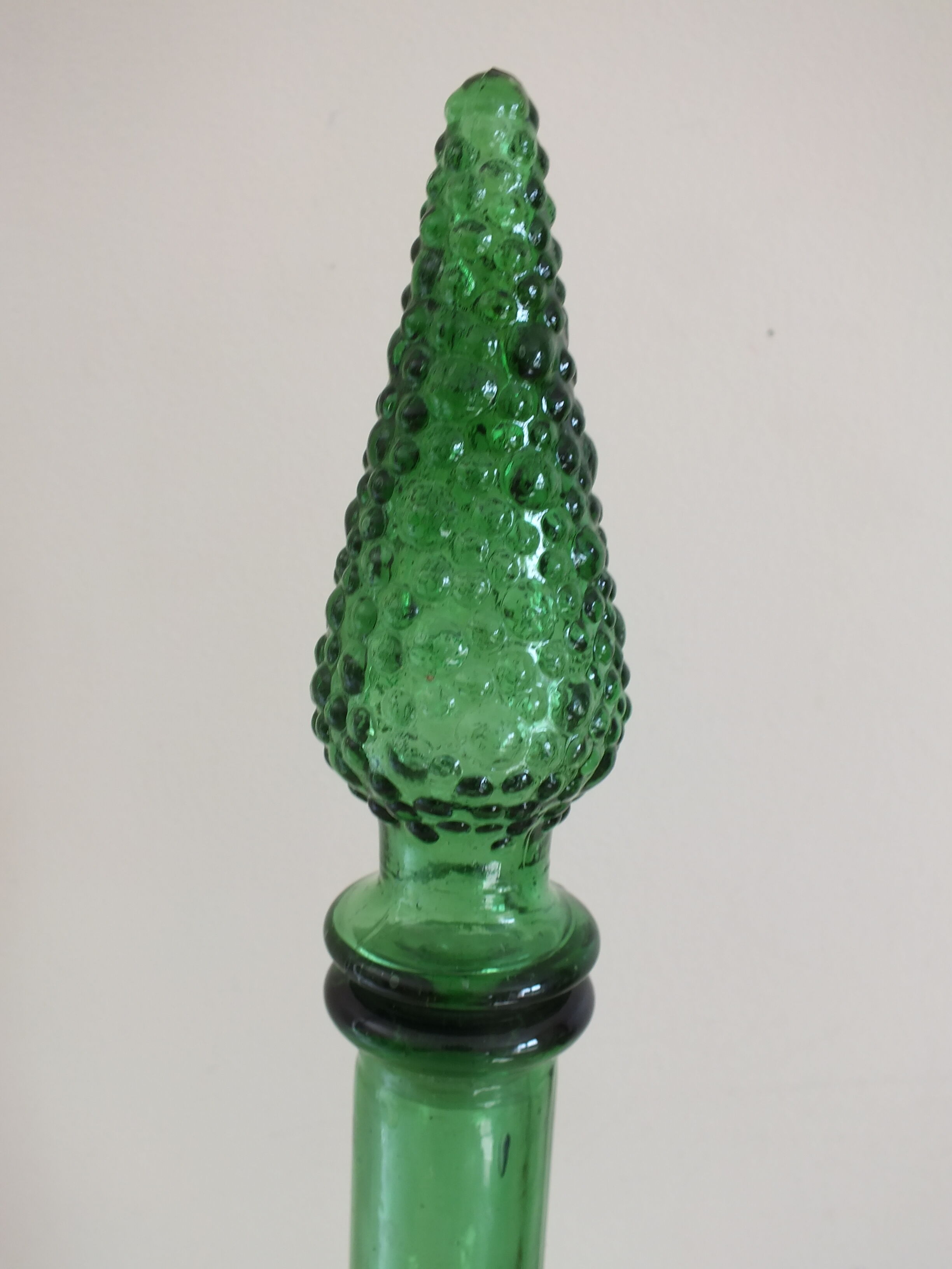 bouteille genie Empoli verte