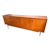 Vintage Scandinavian teak sideboard, sideboard from the 60s, 70s