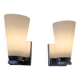 Pair of 70s-80s wall lights by Blauet