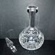 Saint-louis cut crystal carafe baccarat olive diamond bevel decoration 33 cm
