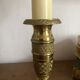 Lampe en laiton style bougeoir