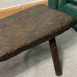 Old small wooden bench