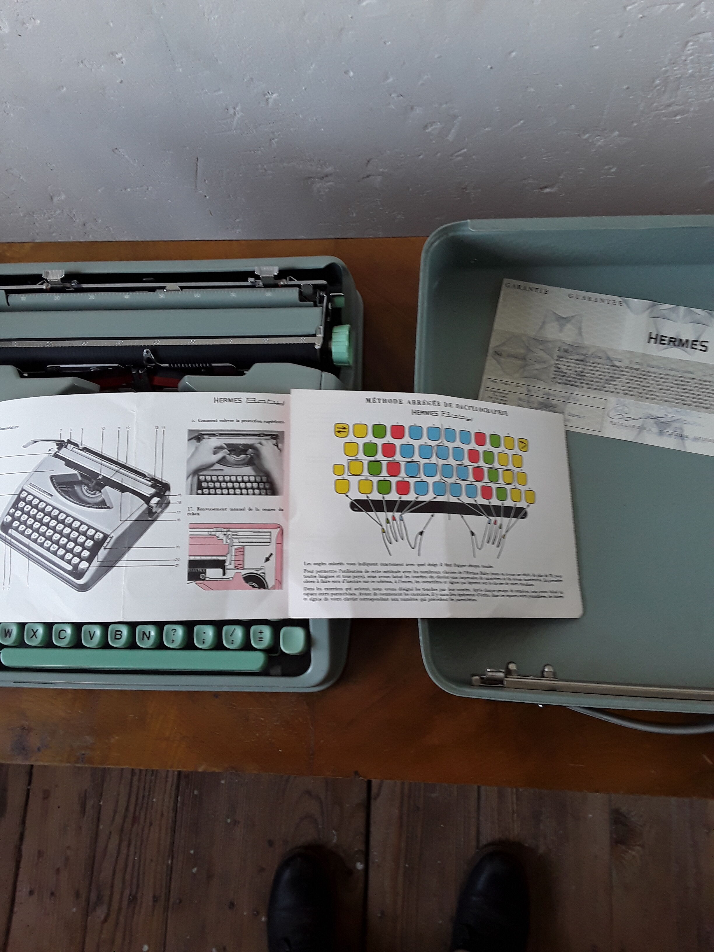 Hermes Baby typewriter