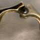Pair of nutcrackers or anthropomorphic hazelnuts in bronze