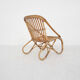 Mid-century bamboo lounge chair by Rohe Noordwolde, The Netherlands 1950's