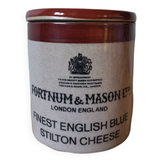 Boîte en grès vintage denby England vintage fortnum mason stilton cheese