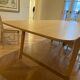 King Living coffee/dining table - extendable light wood
