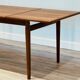 Mid-Century Danish teak extending dining table (Johannes Andersen)