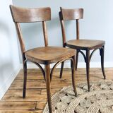 Lot of 4 chairs bistro Thonet