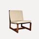 A pair of armchairs, France, 1960s.