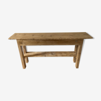 Console en bois massif