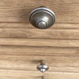 Art Deco chest of drawers in solid oak