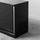 Enfilade en bois noir brillant cidue