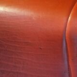 Set of 2 Matteo Grassi leather chairs