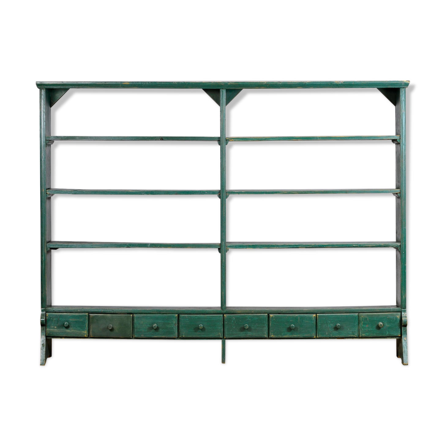 Bookcase With 8 Drawers, 1940's