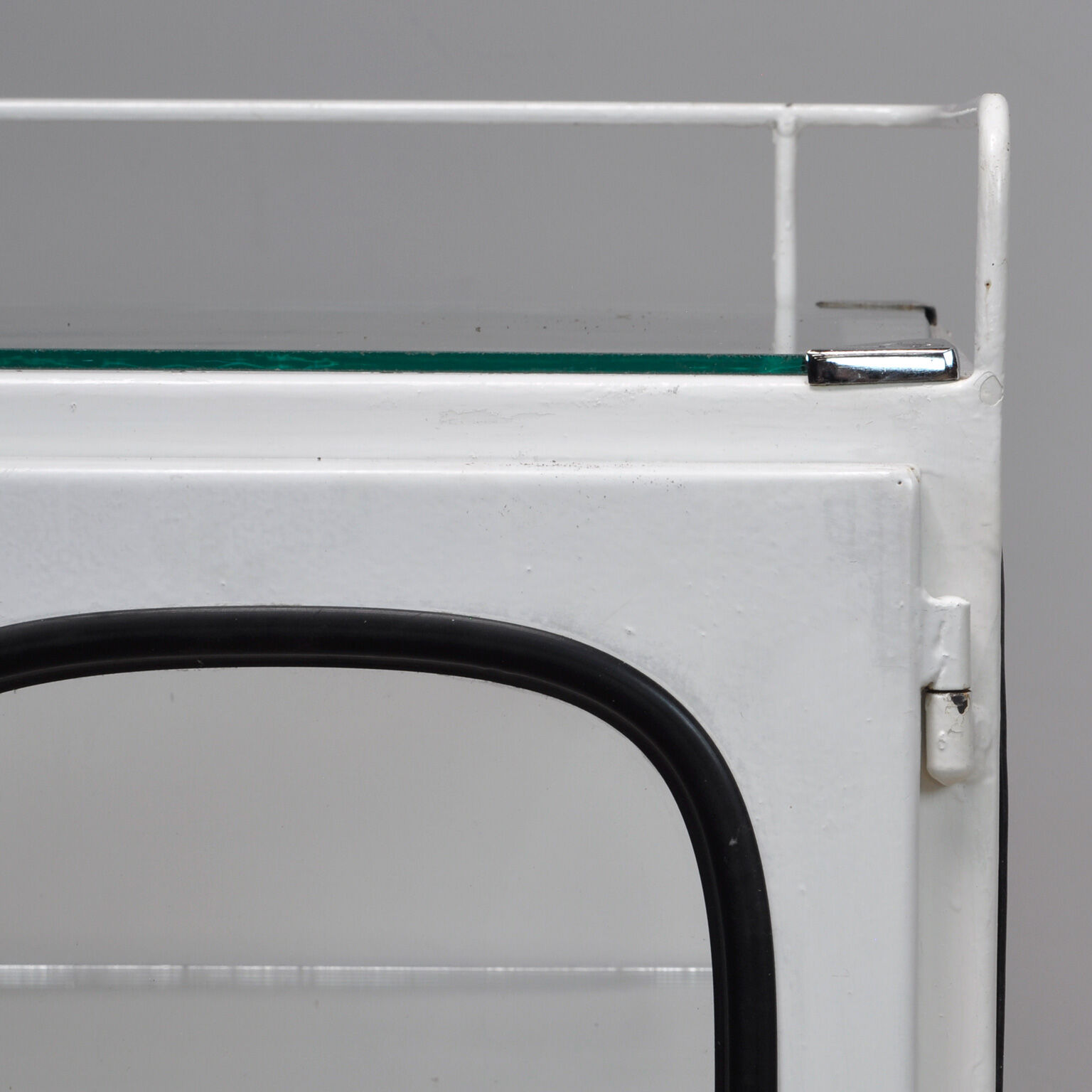 Vintage medical showcase, 1970's