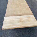 Table à manger de ferme extensible rénovée en bois 260cm