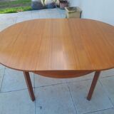 Vintage teak van pelt table from the 70s and 80s