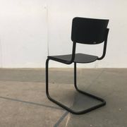 Black Vintage German Cantilever Chair S43 by Mart Stam for Thonet