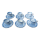 6 Bavaria porcelain cups and saucers