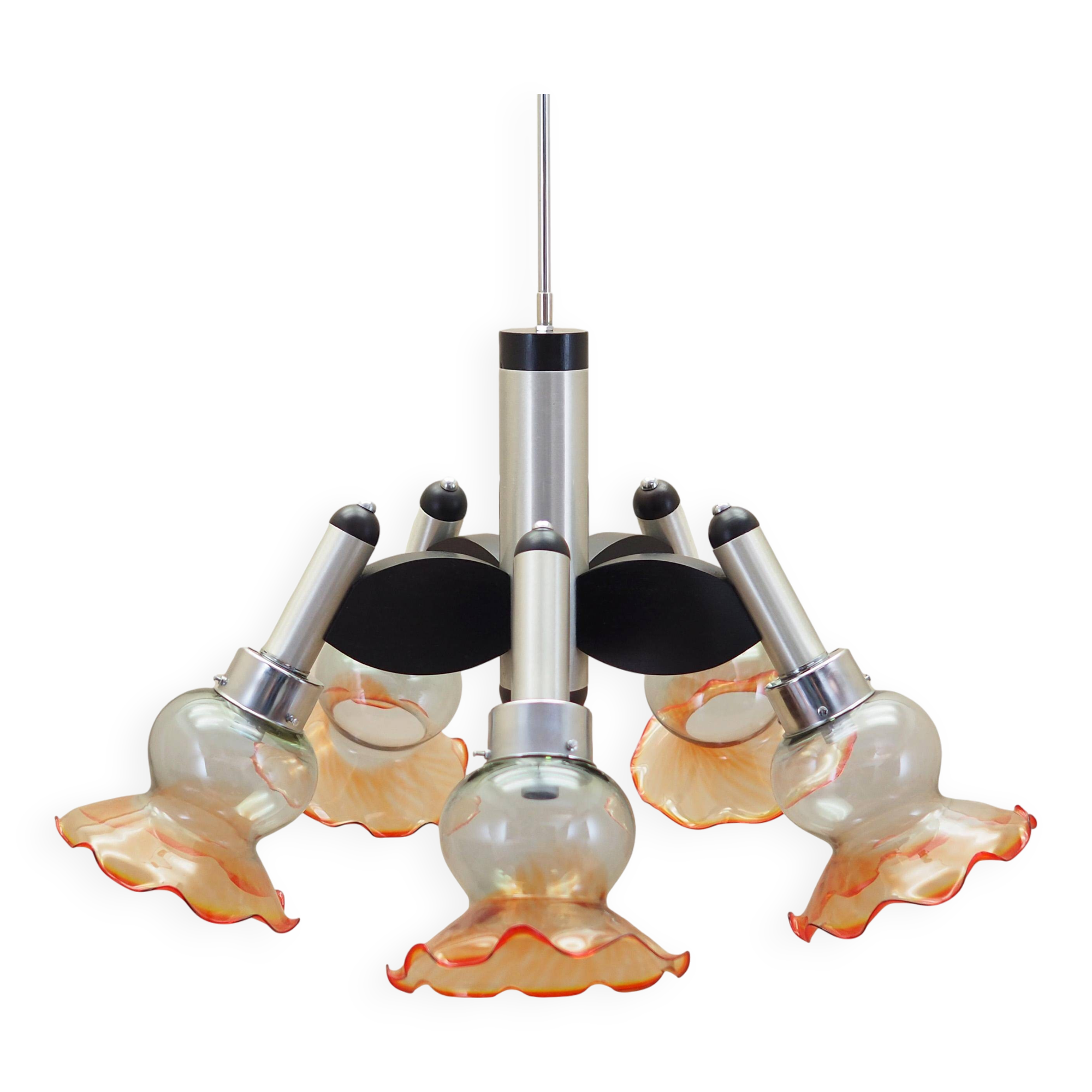 Lustre, design italien, années 1970, production : Italie