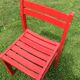 Set of 10 vintage wooden chairs