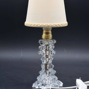 Charming Table Lamp in Rostrato Murano Glass Vase for Barovier & Toso, 1940s