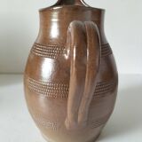Stoneware pitcher
