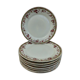 Limoges flower dessert plates