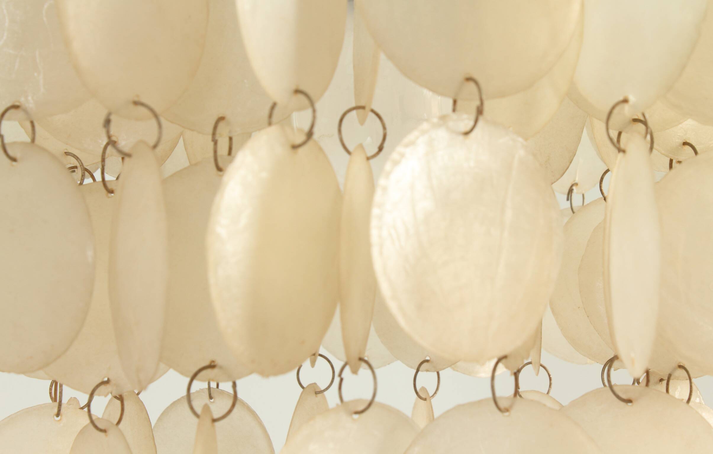 German chandelier in the style of Verner Panton, 1970s.