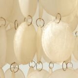 German chandelier in the style of Verner Panton, 1970s.