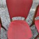 6 vintage oak chairs from the 1960s