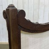 Walnut fireplace screen from the early 20th century