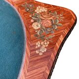 19th century marquetry console, games table
