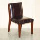Chaises d'appoint Ralph Lauren Metropolis cuir patiné crocodile