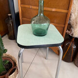 Almond green Formica stool