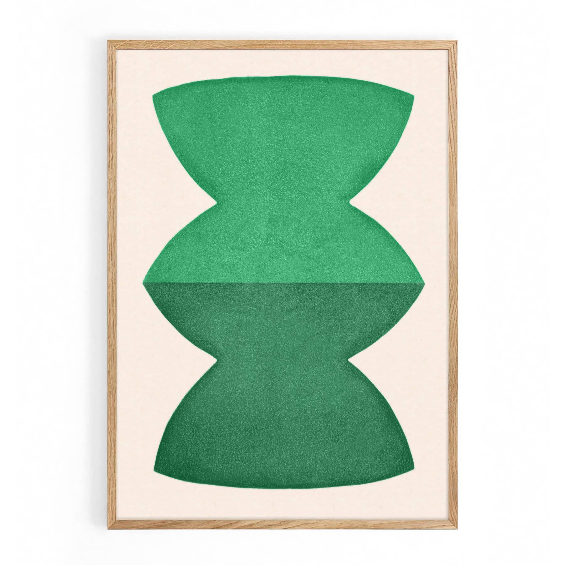 Large painting on paper - abstract painting 50x70cm - JEM - signed Eawy