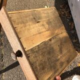 Old Solid Oak Farm Table