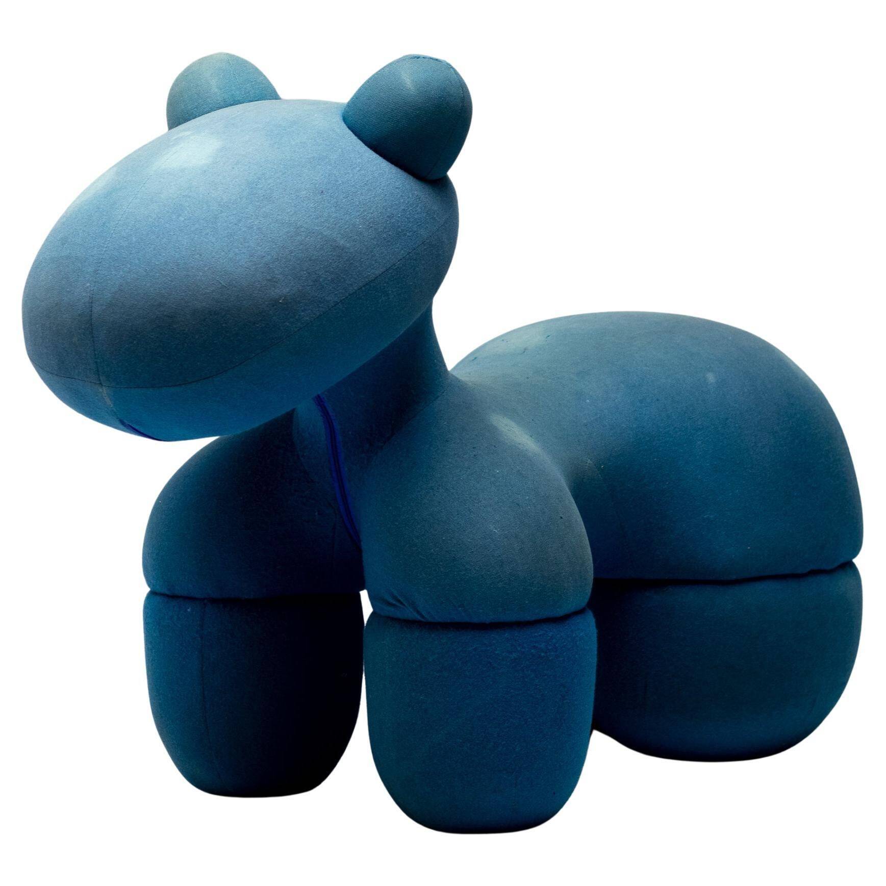 Blue Pony chair by Eero Aarnio, mid-century modern.